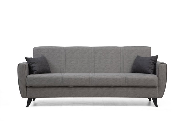 Atelier Del Sofa Zaden - Sofá cama de 3 plazas Gris claro Atelier Del Sofa Zaden - Sofá cama de 3 plazas Gris claro